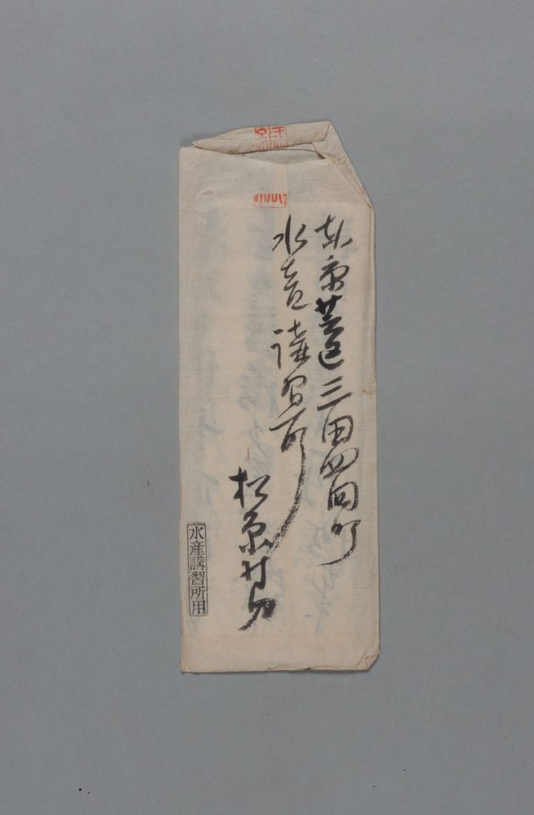 田中芳男宛松原新之助書簡