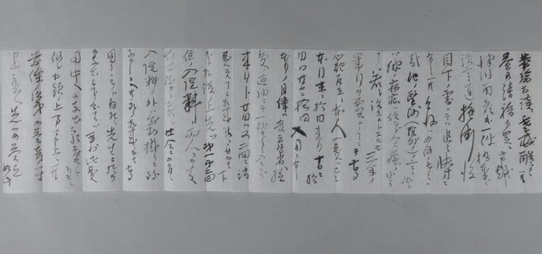 田中芳男宛松原新之助書簡