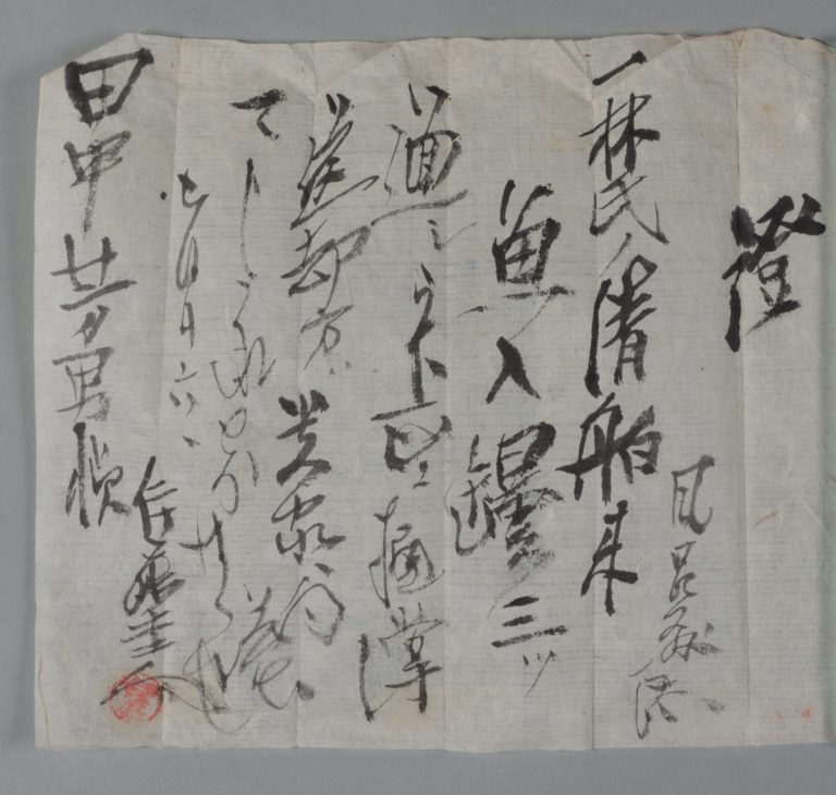 田中芳男宛伊藤圭介書簡