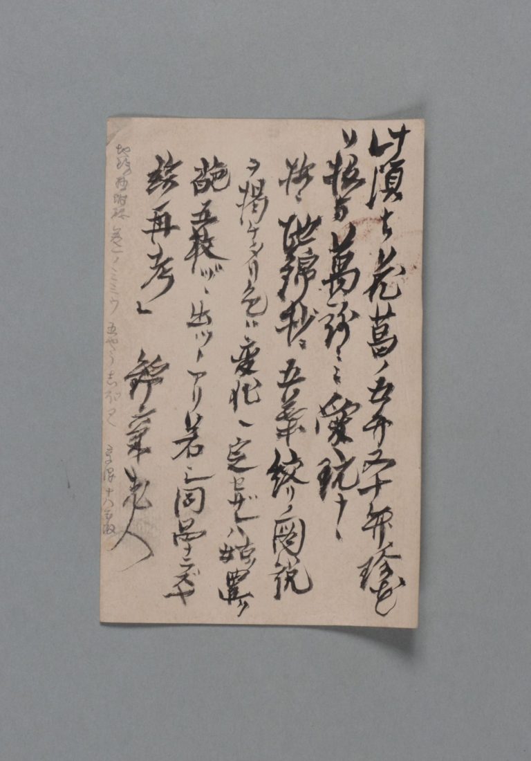 田中芳男宛伊藤圭介書簡